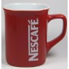 供应雀巢咖啡杯,辣椒红咖啡杯,红色咖啡杯,广告咖啡杯,陶瓷杯