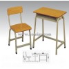 供应钢木学生课桌椅，广东课桌椅厂家直销