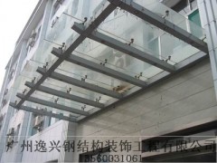 广州家庭小区遮阳遮雨雨棚_广州各式雨棚专业安装维护搭建图1