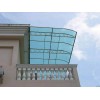 广州遮阳蓬遮雨蓬、隔热瓦棚雨棚、楼顶阳光玻璃房、雨棚图片