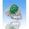 珠宝首饰 天然祖母绿 富貴3克拉祖母綠鑽戒