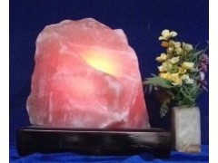 天然风水石水晶盐灯，汗蒸房用盐灯，喜马拉雅岩盐灯图1