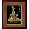 广州地标建筑性纪念品 五羊雕塑纪念品 金雕画纪念品制作