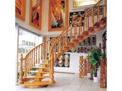 上海品家楼梯 实木楼梯 波尔系列 上海楼梯设计图1