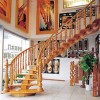 上海品家楼梯 实木楼梯 波尔系列 上海楼梯设计