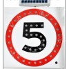 太阳能交通标志牌/限速牌 LED太阳能信号灯标志牌60cm