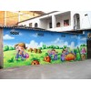 泉州幼儿园壁画 幼儿园墙壁喷绘 卡通喷绘 幼儿园整体卡通画 幼儿园墙体喷绘