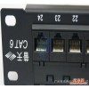 中国南京普天六类非屏蔽 24口配线架 天纪网络配线架