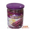 本月促销  批发香港优米部落天然紫薯卷 120g*24罐/箱