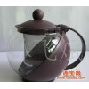 咖啡，枣红色750ML玻璃茶壶玻璃制品玻璃壶