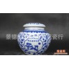 景德镇特色青花陶瓷蜂蜜罐陶瓷罐厂家直销批发定做