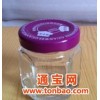 厂家常年高白料 玻璃蜂蜜瓶 燕窝瓶 50ml 含马口铁盖