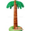来图订制PVC充气沙袋椰子树，充气树