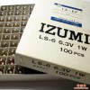 日本IZUMI卡口小灯泡24V1W-M工业灯泡特价现货销售