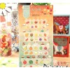 【Daisyland】环保贴纸 日记手帐装饰贴纸 水果 10