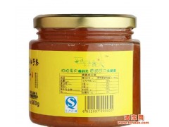 韩国风味水果蜜炼果肉蜂蜜柚子茶500g 比kj柚子茶好图1