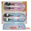厂家低价销售   餐具套装勺子筷子 型号29191  可以订做LOGO