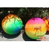 公司直销PVC彩虹球 沙滩排球 充气9寸彩排球 批发零售款式