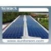 阳程物美价廉的阳程阳光斜屋顶支架系统-铁皮屋顶[]：安徽太阳能组件支架