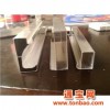 供应华艺铝材C型晶钢门铝材 角码 垫块 制作机械