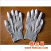 防静电尼龙PU手套热熔丝13针热熔丝手套/防静电PU手套/防静电尼龙手套