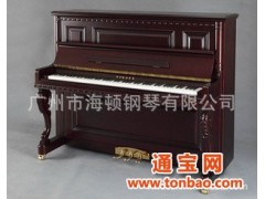 维纳斯专业北欧进口维纳斯钢琴UP-125RB1红木哑光弯腿钢琴（图图1