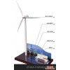 高档风力发电机模型 风电企业文化宣传礼品 批发定制