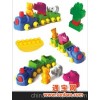 鸿运 斗智串线玩具、幼儿塑料桌上玩具，多彩百搭益智积木