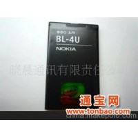 厂价供应诺基亚E66电池BL-4U 1000MAH