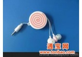伸缩线耳机-专业生产厂家-DG001