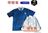 2012欧洲杯意大利欧冠球迷短袖足球服球衣 16强主场比赛服