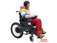 泰合TH201电动轮椅车手动电动两用轮椅图1