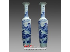 陶瓷花瓶生产厂家 景德镇大花瓶加字定做 工艺礼品摆件装饰品图1