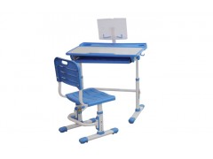 课桌椅生产厂家提供学培训单人 可升降学习课桌椅支持定制图1