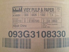 上海进口澳洲VISY牛卡纸 澳卡 澳洲牛卡图1