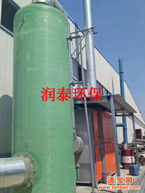 脱硫塔主要应用于热电厂的烟气脱硫脱硝环保系统-润泰