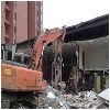 上海规模庞大的宾馆拆除