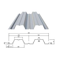 天津鍍鋅壓型鋼板YX76-344-688開口樓承板