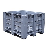 1210网格塑料卡板箱物流箱箱式卡板托盘重庆厂家直发托盘出售