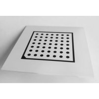 高精度陶瓷 7x7圆点漫反射校正板 halcon标定板系列