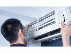 武汉光谷柜机空调清洗 保养 加氟图1
