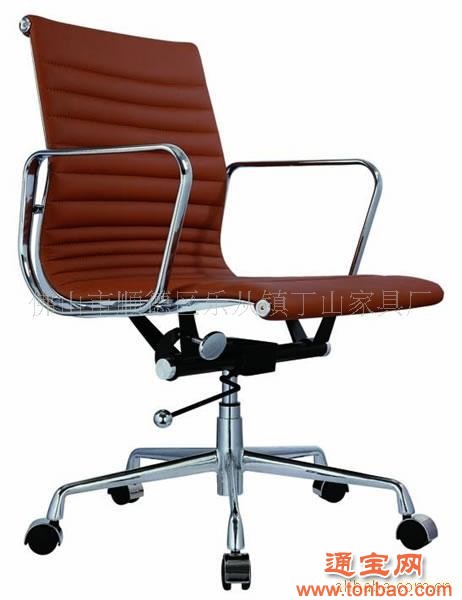 全铝合金办公五金椅 现代办公室椅子 多功能转椅