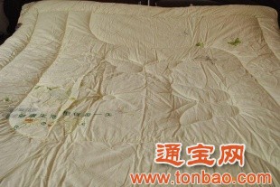 婉立家纺提花蚕丝被6斤70%桑蚕丝200*230